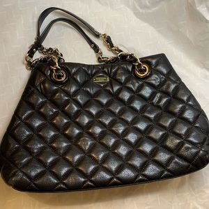 Kate spade quilted leather tote